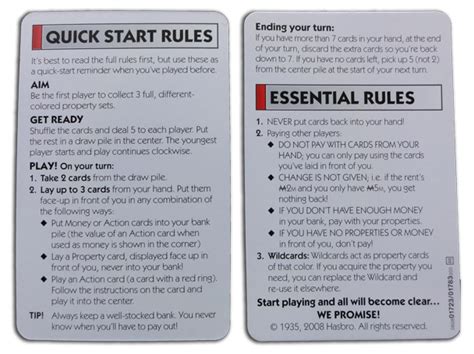 monopoly deal rules pdf|Monopoly Deal Card Game Rules & How to Play Instructions .